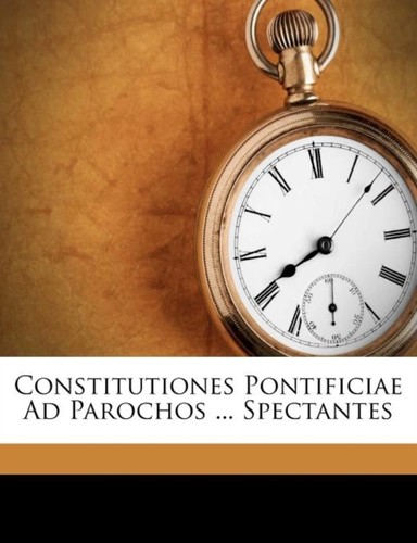 Pittoni constitutiones - -,
